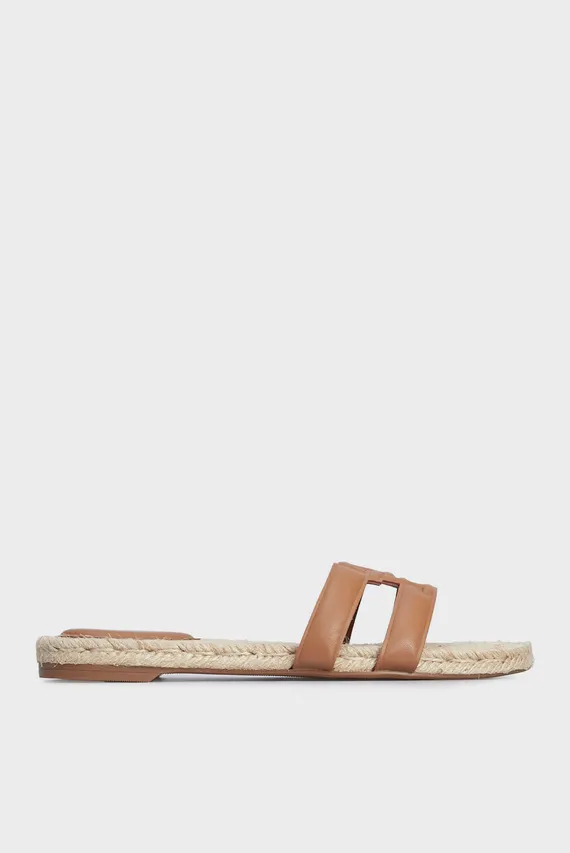 Сандалии TH EMBOSS FLAT ESP SANDAL Tommy Hilfiger