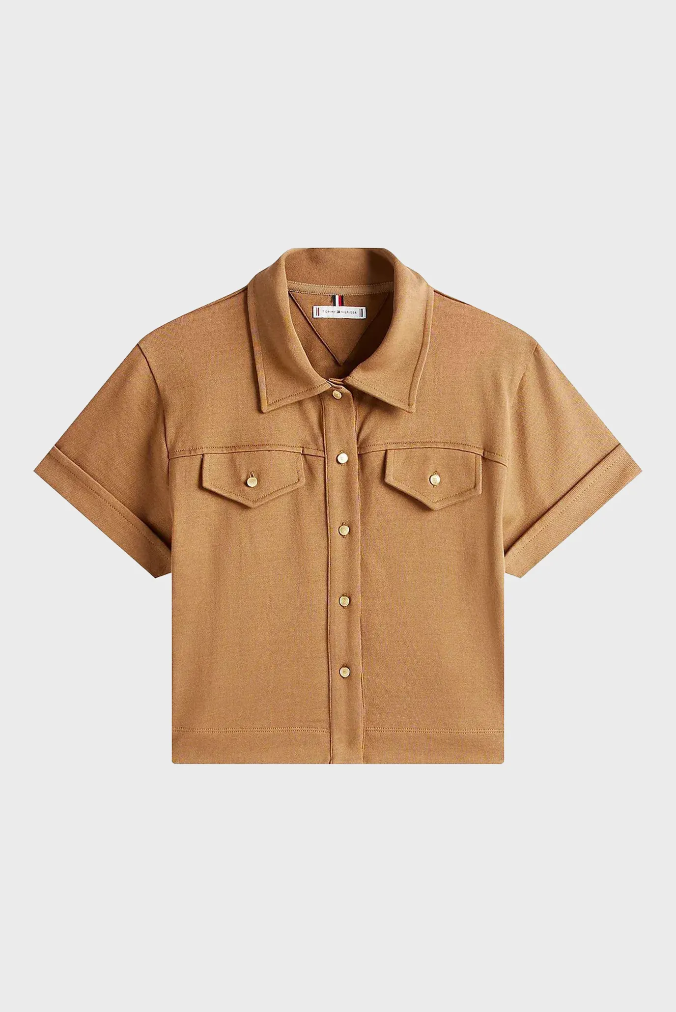 Yengi kalta ko'ylak GOLD BUTTON SS SHIRT 5