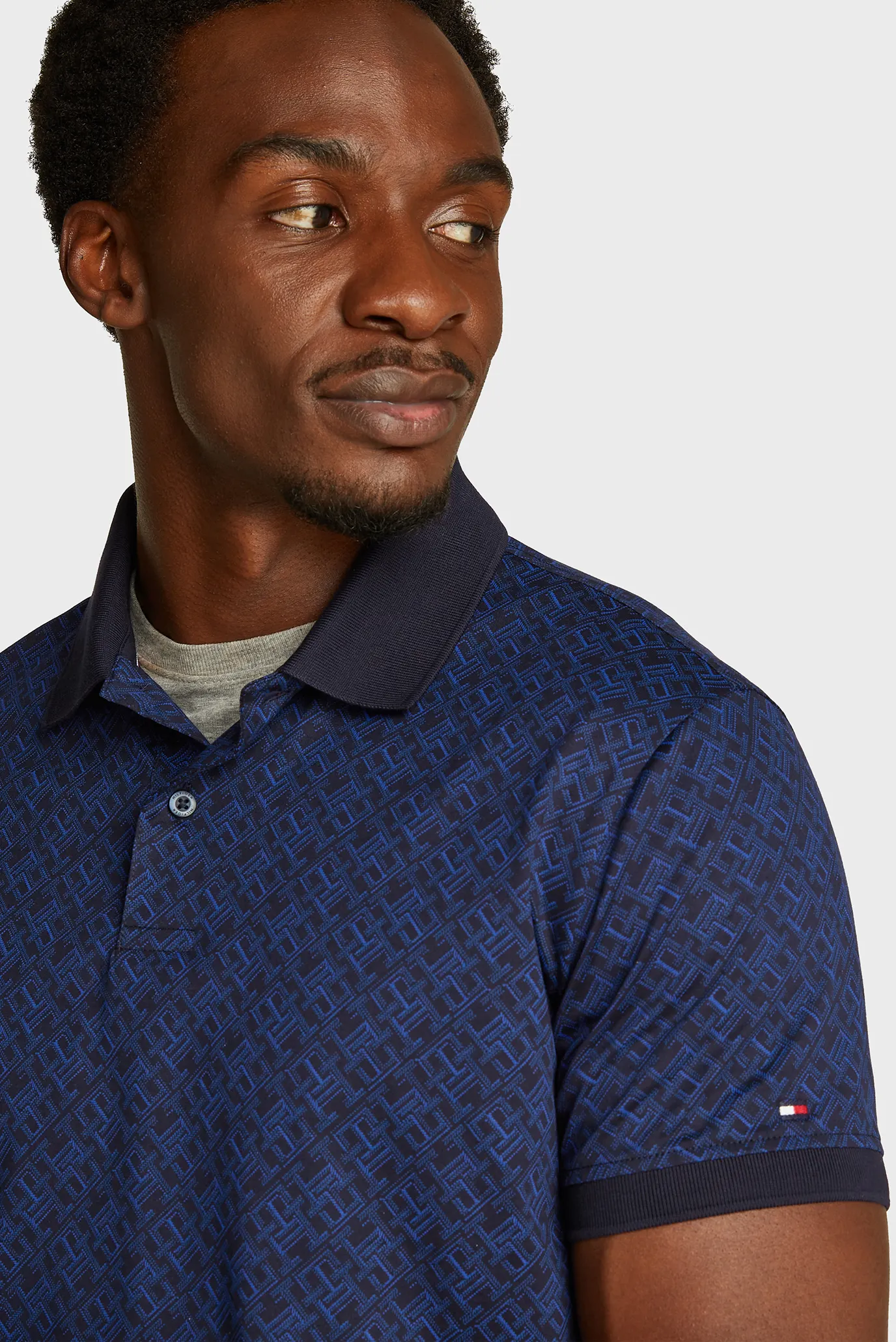 Поло MONOGRAM AOP REG POLO 4