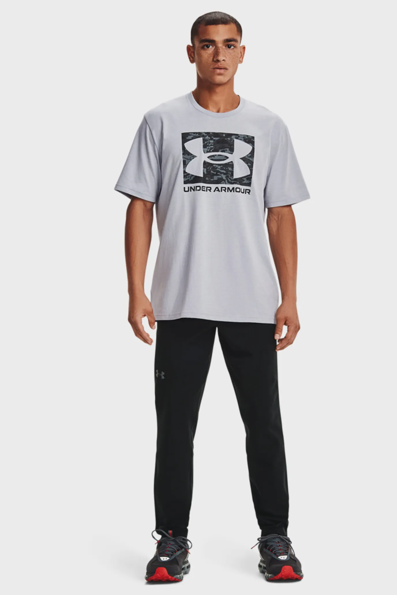 Футболка UA ABC CAMO BOXED LOGO SS-MIS 2