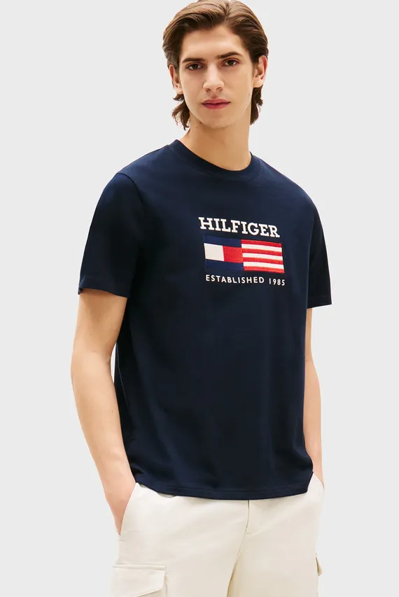 Futbolka/AMERICANA MONOTYPE FLAG BOX TEE Tommy Hilfiger
