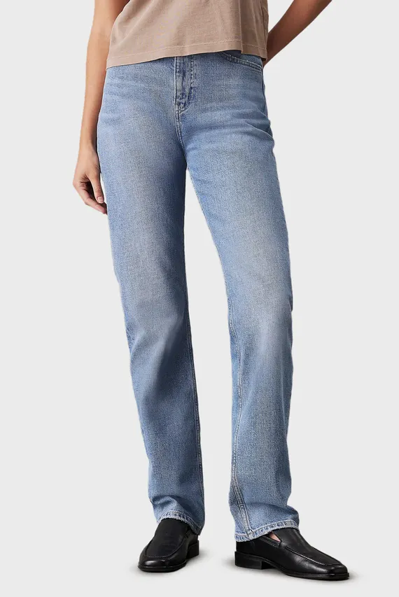 Jins shim HIGH RISE STRAIGHT Calvin Klein Jeans