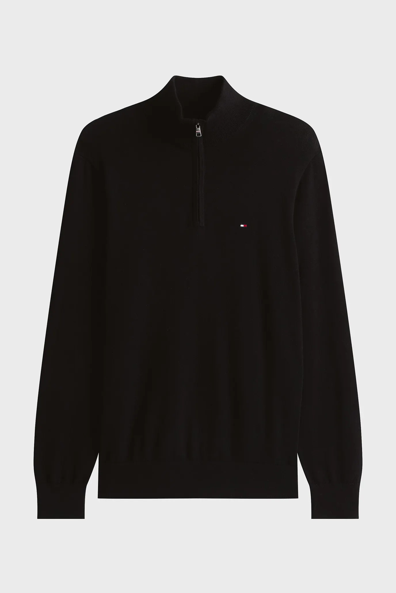 Свитер ESSENTIAL COTTON ZIP MOCK 5