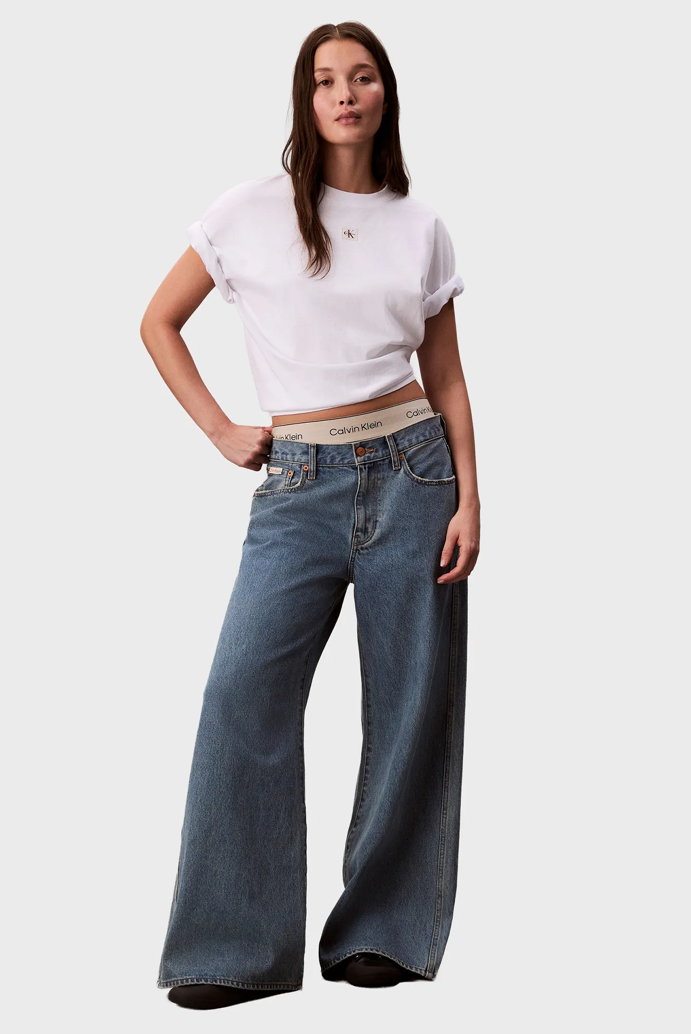 Футболка SS WOVEN LABEL OVERSIZED TEE 2