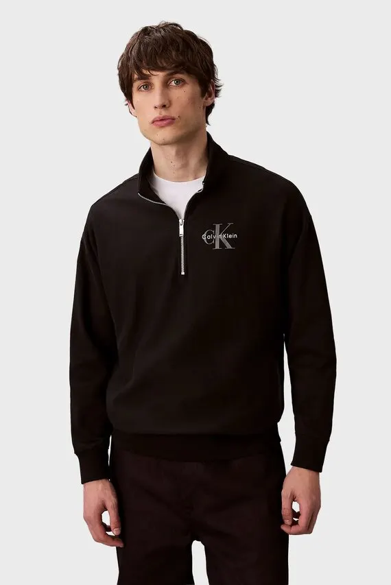 Reglan LS PREMIUM TERRY MICRO MONOLOGO Calvin Klein Jeans