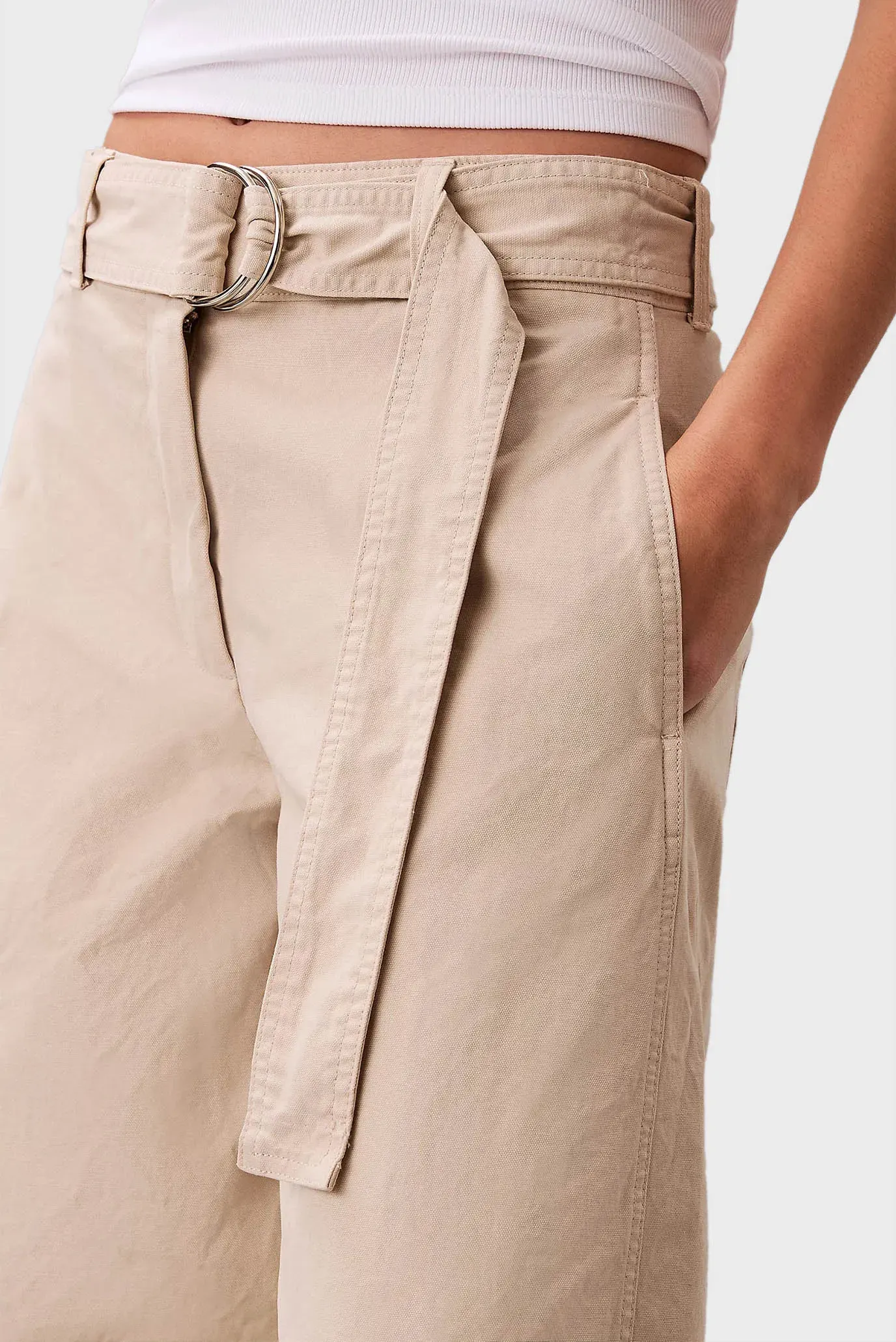 Штаны/COTTON SEAMED PANT 5