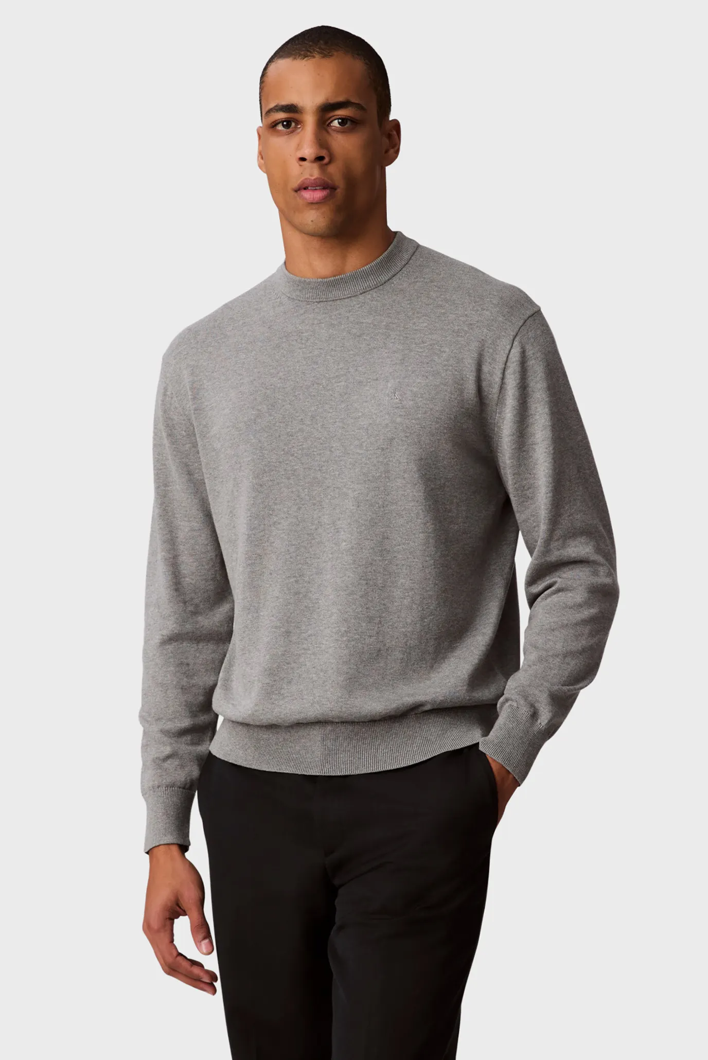 Sviter EU LS COTTON RELAXED CREWNK SWEA 1