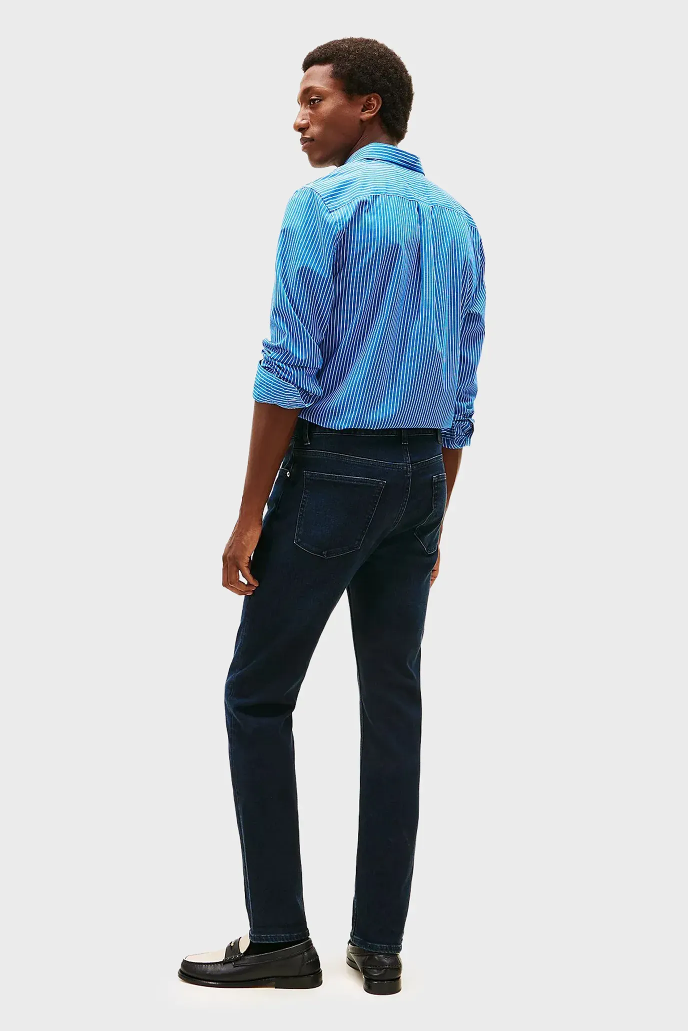 Jins shim SLIM BLEECKER CALDER BLUE BLACK 3