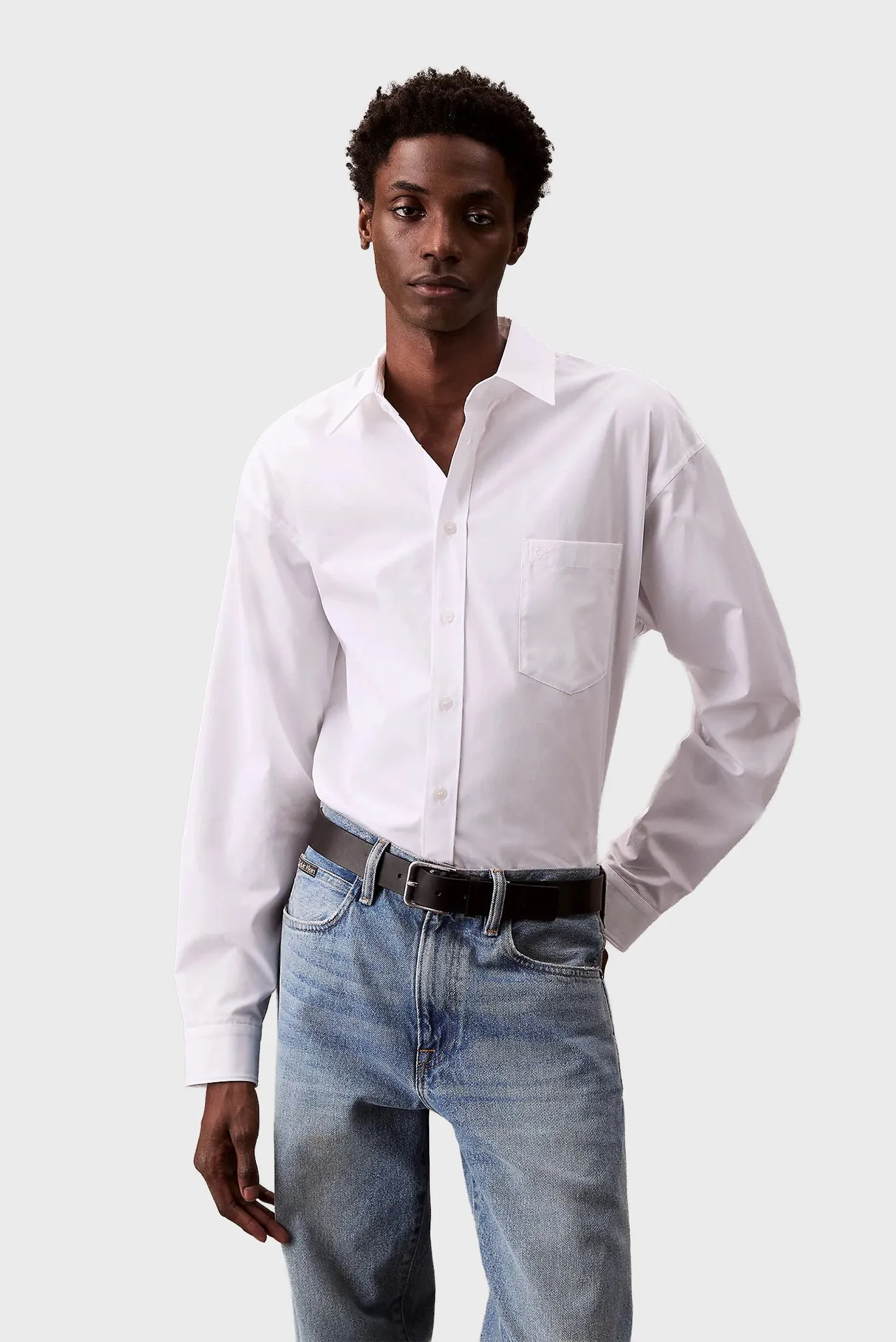 Рубашка LS OVERSIZED COTTON SHIRT 1