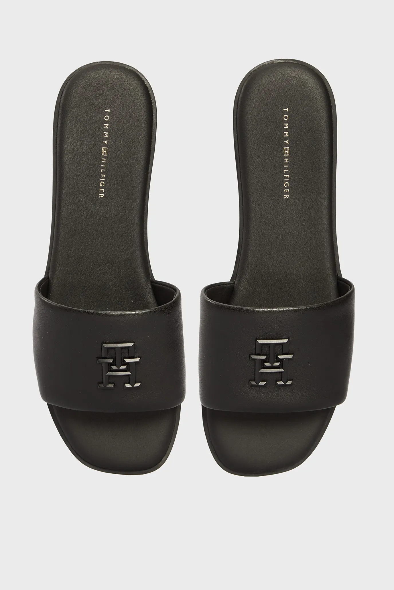 Sandali TH LOGO HARDWARE LEATHER MULE 4