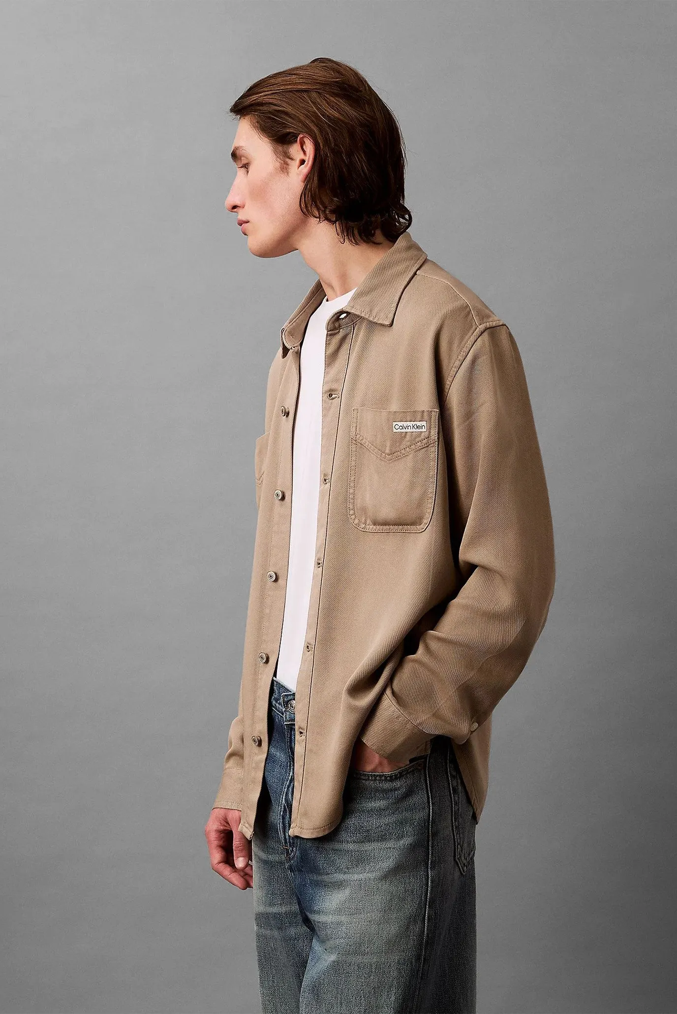 Ko'ylak SOFT OVERDYE L H TWILL OVERSHIRT 4