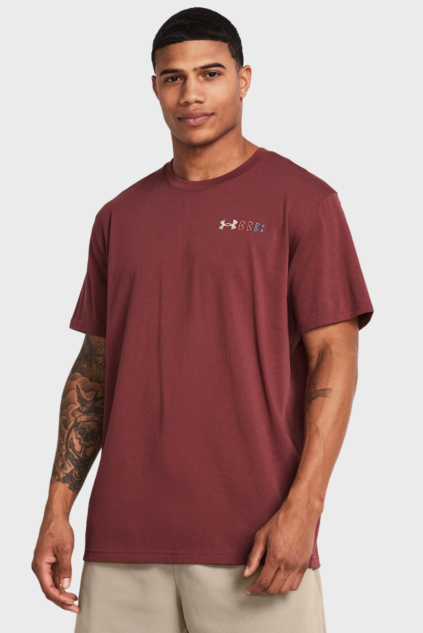 Футболка UA HW LC LOGO REPEAT SS 1