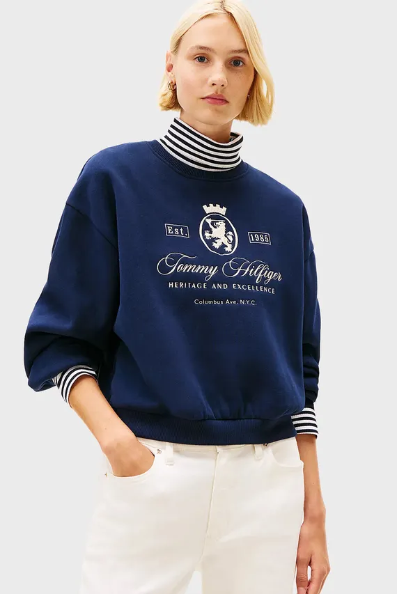 Svitshot VARSITY CREST FLEECE SWTSHRT Tommy Hilfiger