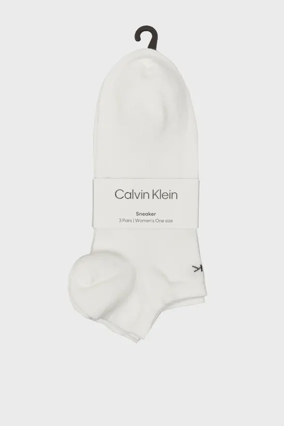 Носки CK WOMEN SNEAKER 3P Calvin Klein