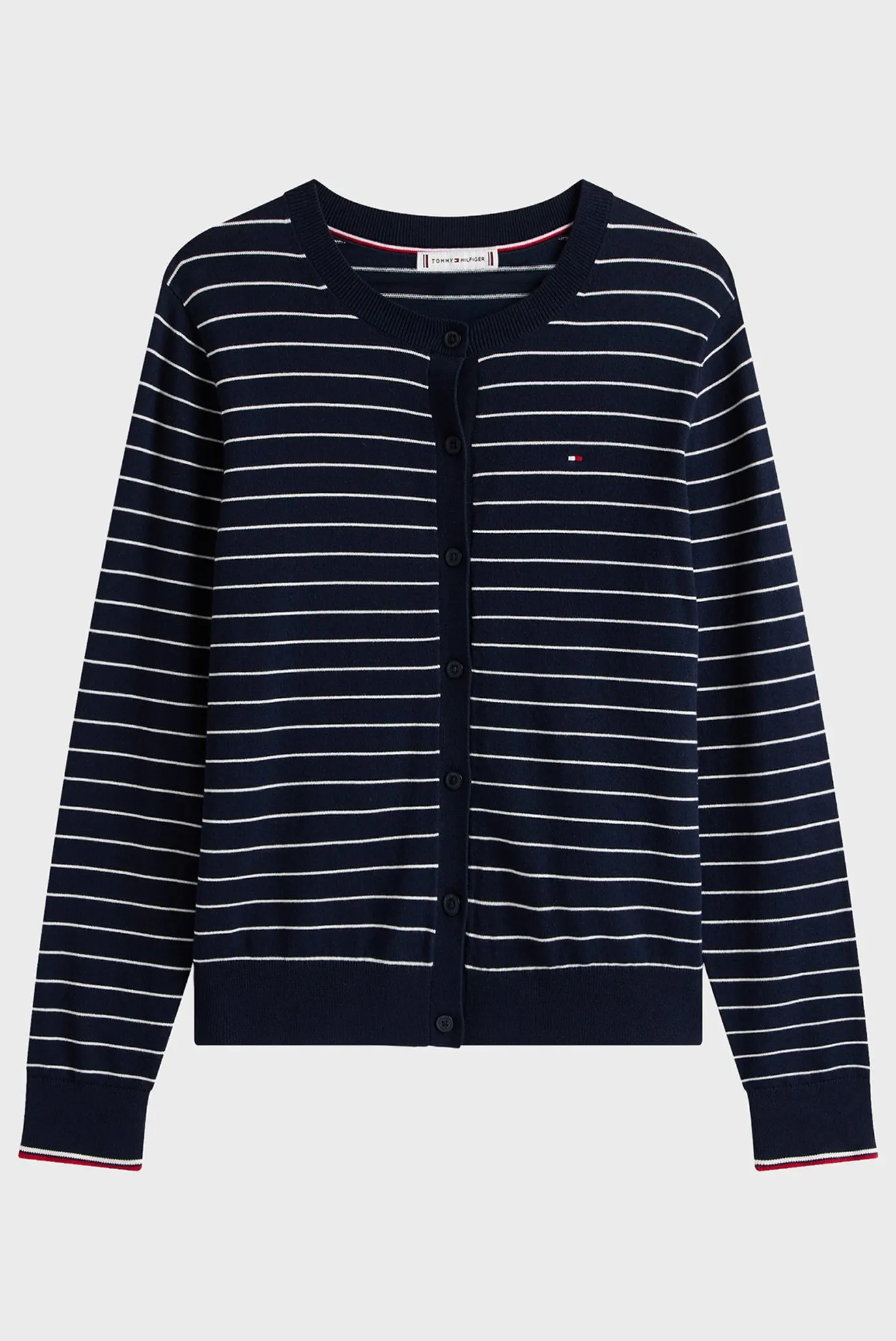 Свитер/CO JERSEY STITCH C-NK LS CARDI 4