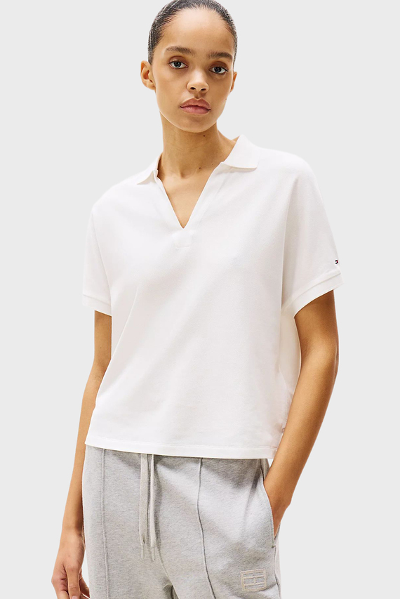 Polo LYOCELL OPEN-NK RELAXED POLO SS Tommy Hilfiger