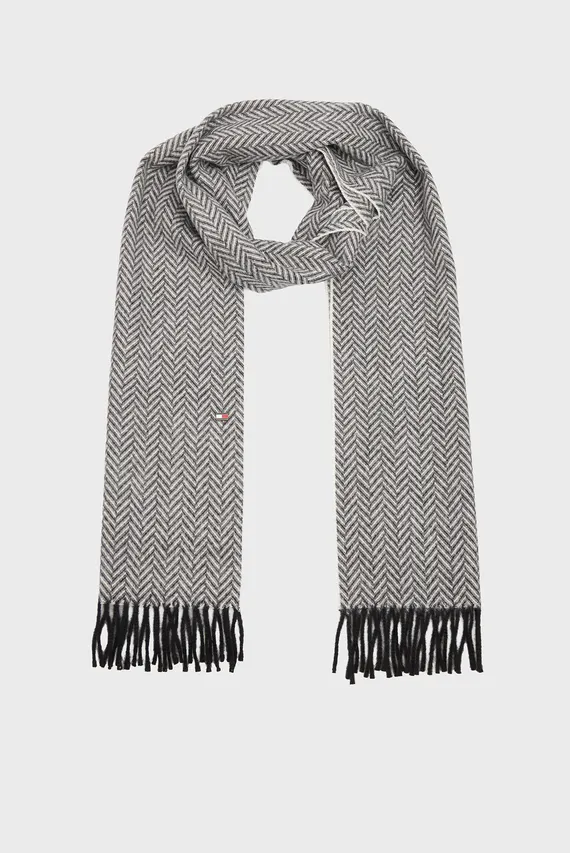 Шарф TH RWB HERRINGBONE SCARF Tommy Hilfiger