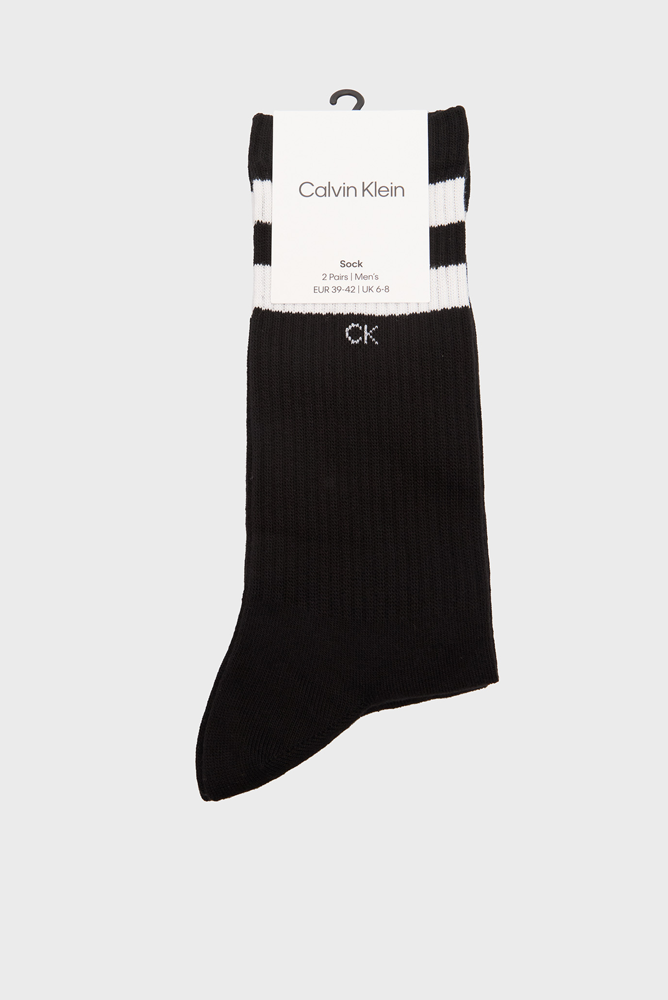 Paypoq/CK MEN SOCK 2P STRIPES 1