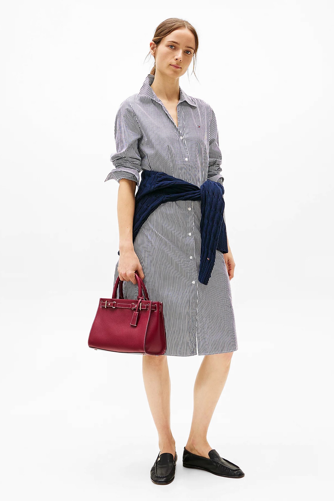 Koʻylak ESS POPLIN REGULAR SHIRT DRESS 1