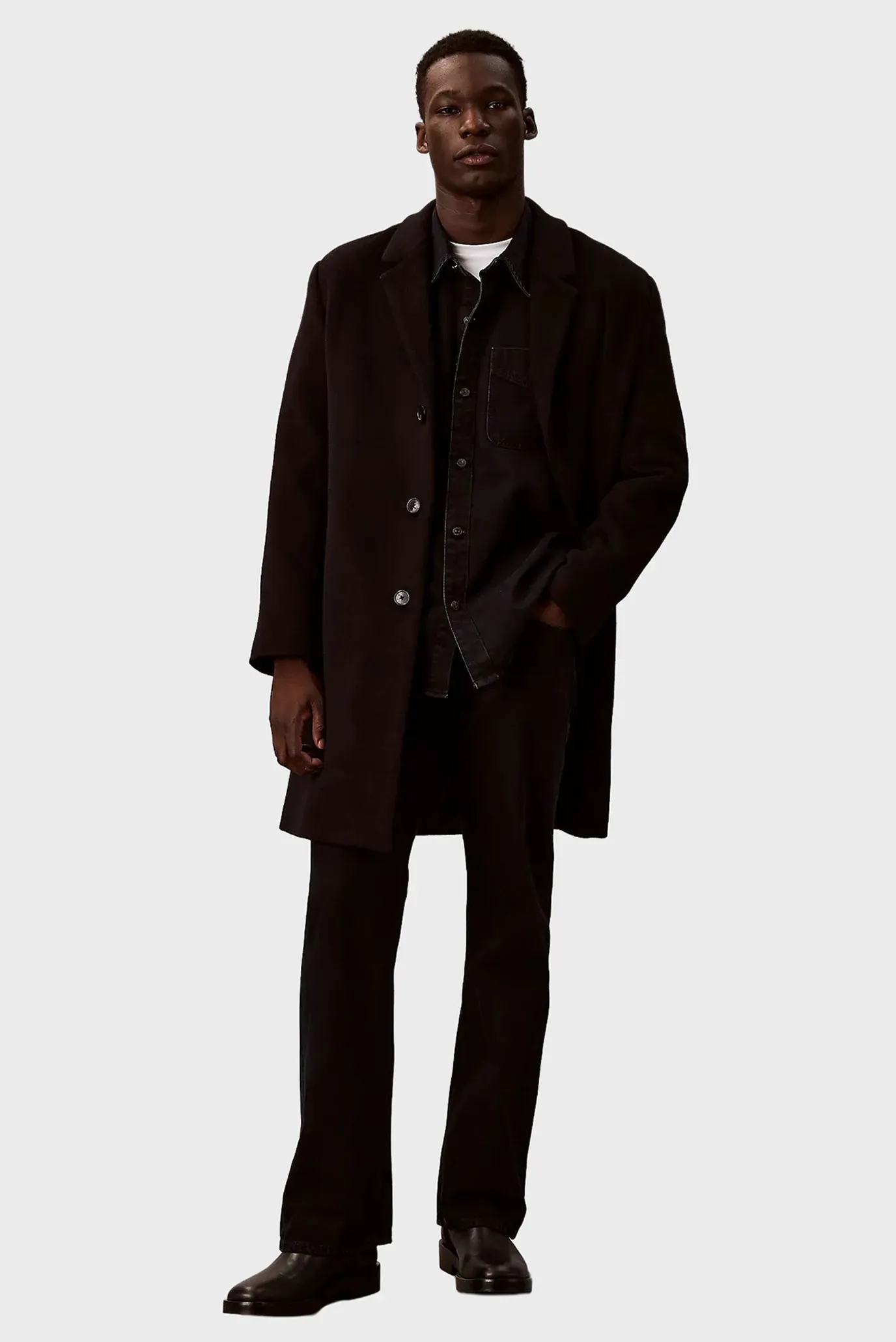 Рубашка/BLUE BLACK STONE 90S OVERSHIRT 4