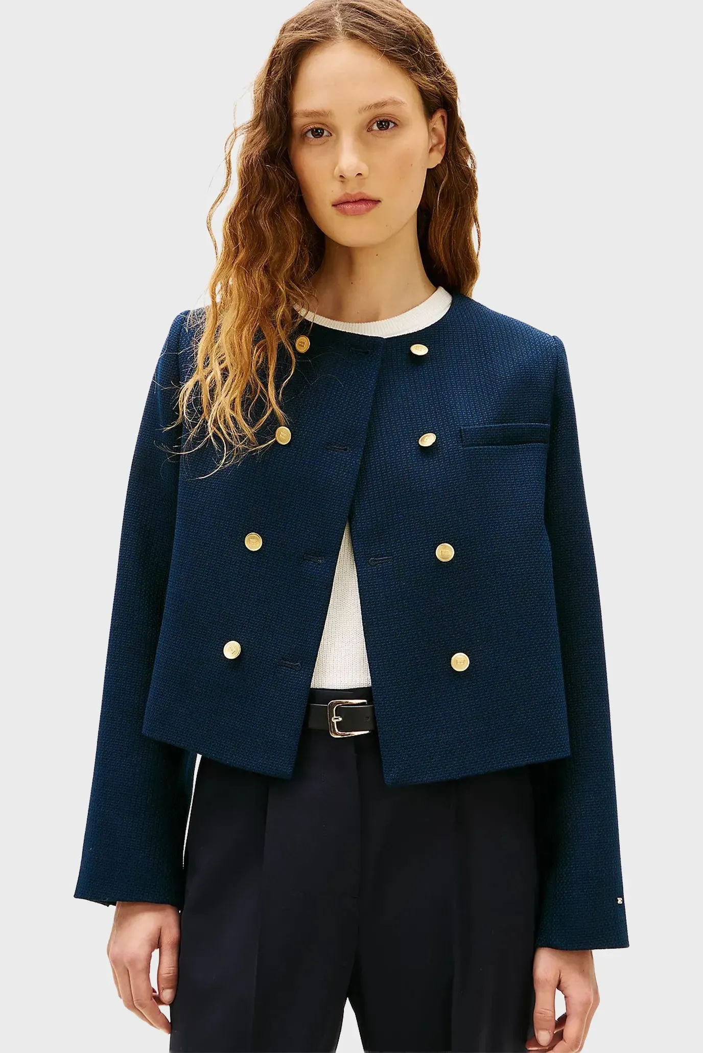 Жакет/PREPPY TEXTURE LADY JACKET 1