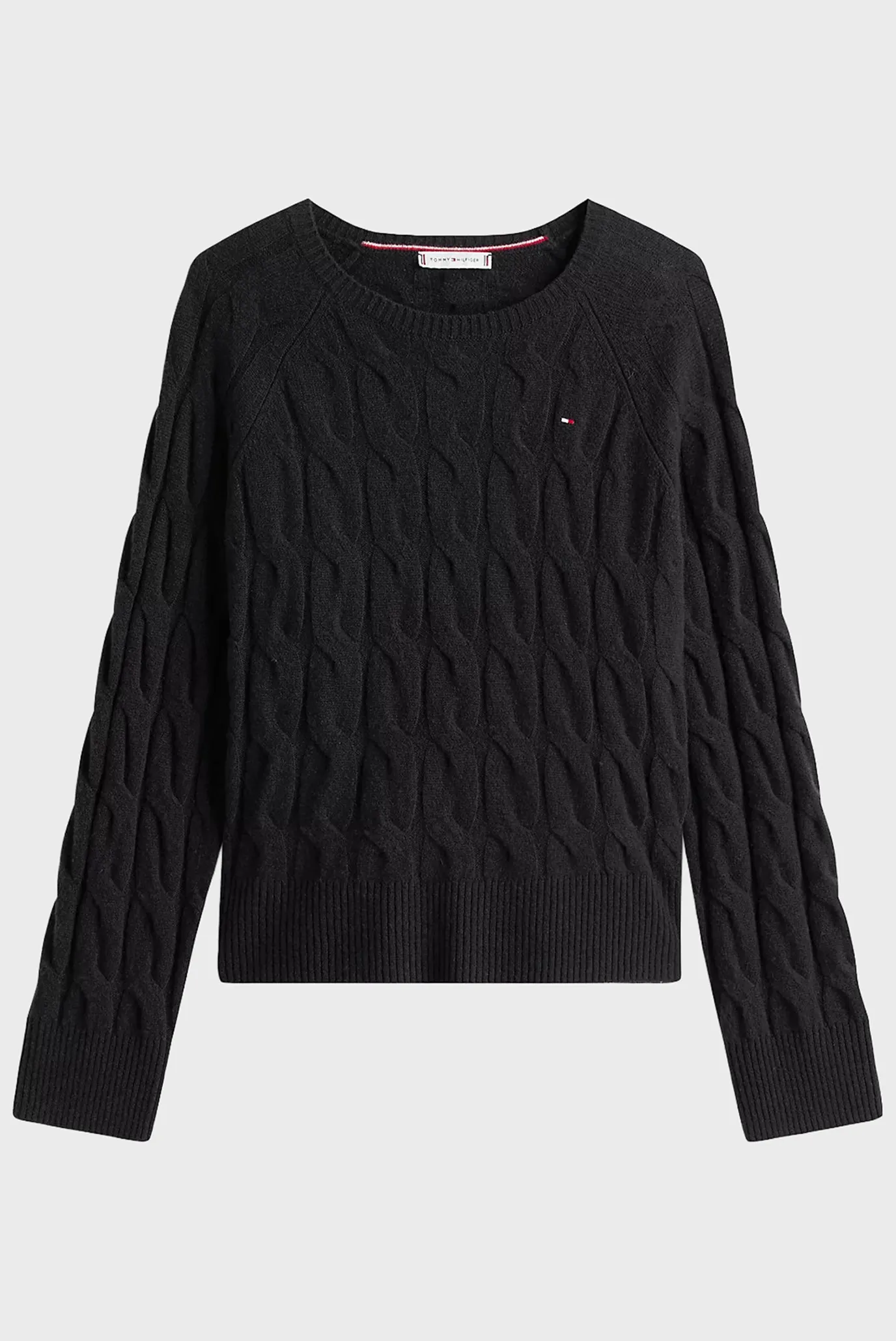 Sviter SOFT WOOL CABLE RLX C-NK SWT 5