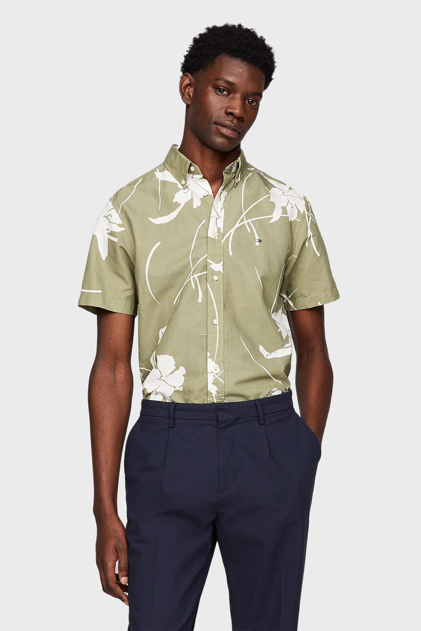 Рубашка с коротким рукавом LARGE TROPICAL PRT SHIRT S S 1