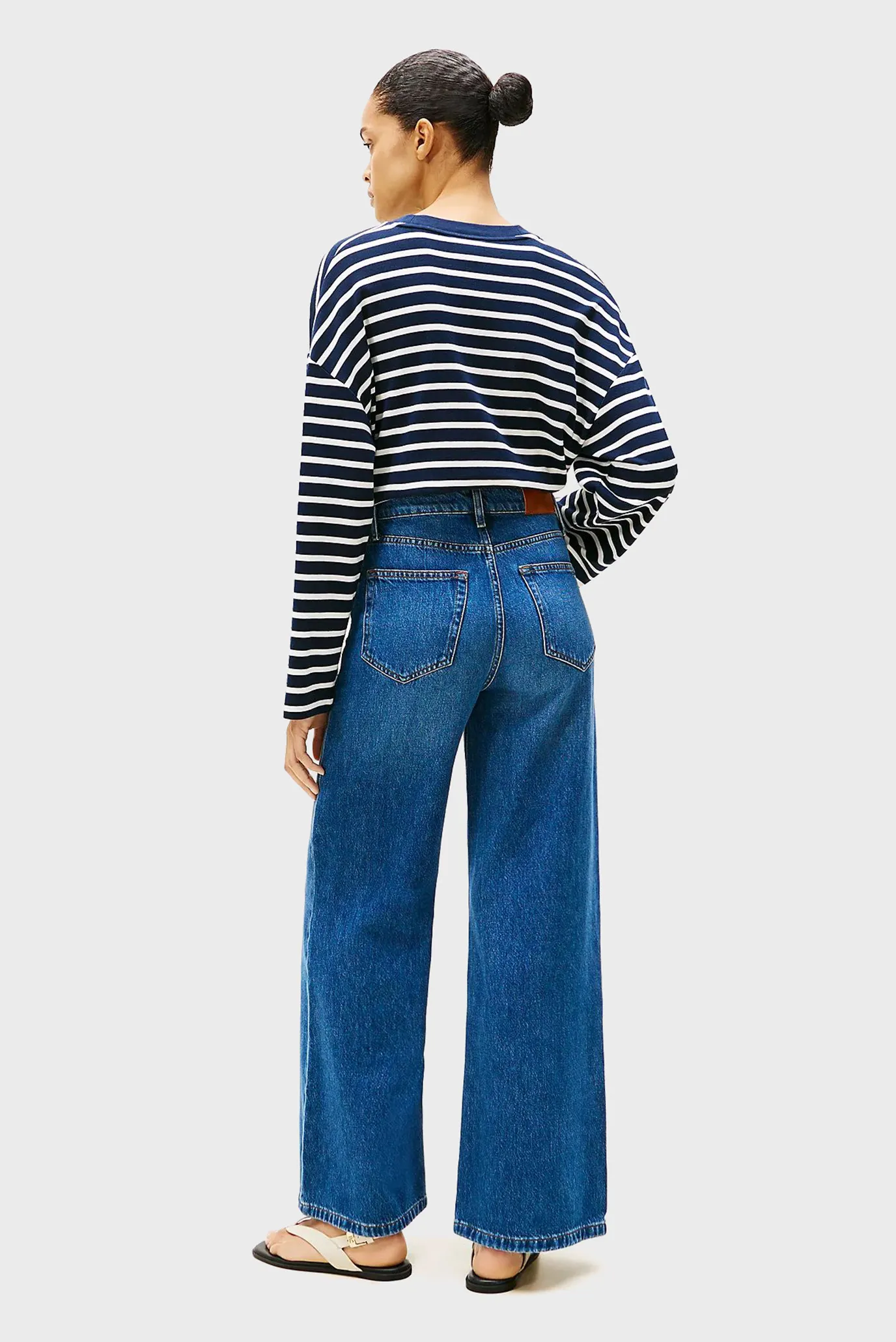 Jins shim/DNM FLO WIDE LEG HW 3