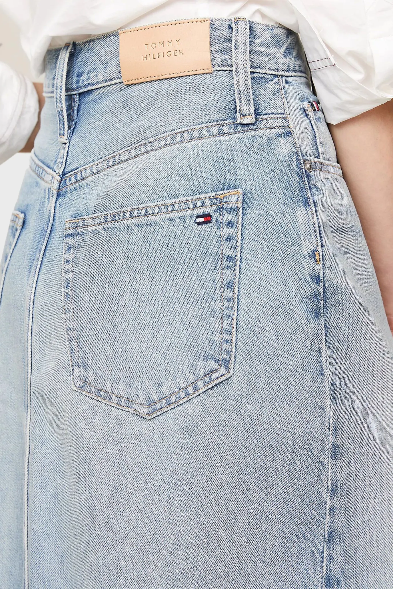 Юбка DNM MIDI STRAIGHT SKIRT HW ASH 4