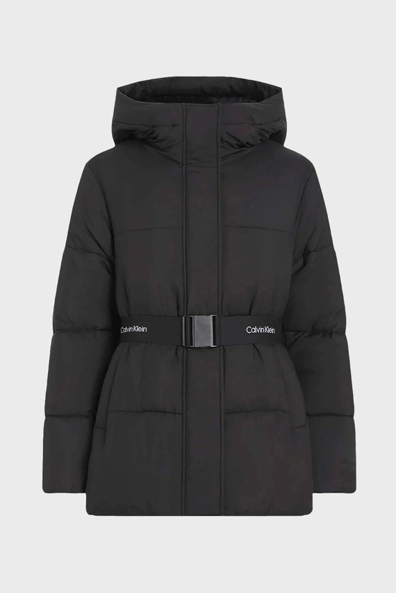 Qishki kurtka LOGO BELT SHORT PUFFER Calvin Klein Jeans Qishki kurtka LOGO BELT SHORT PUFFER Calvin Klein Jeans