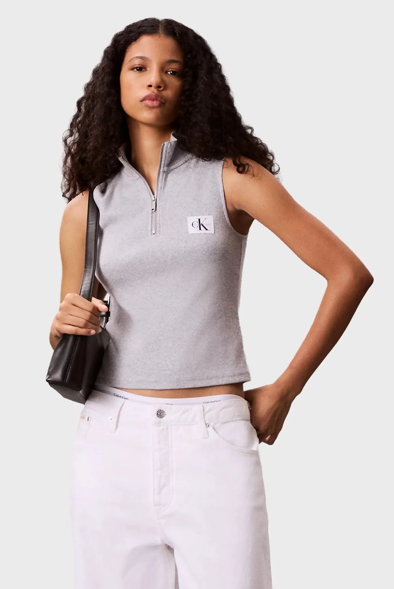 Топ/A- WOVEN LABEL SL QZ TOP 5