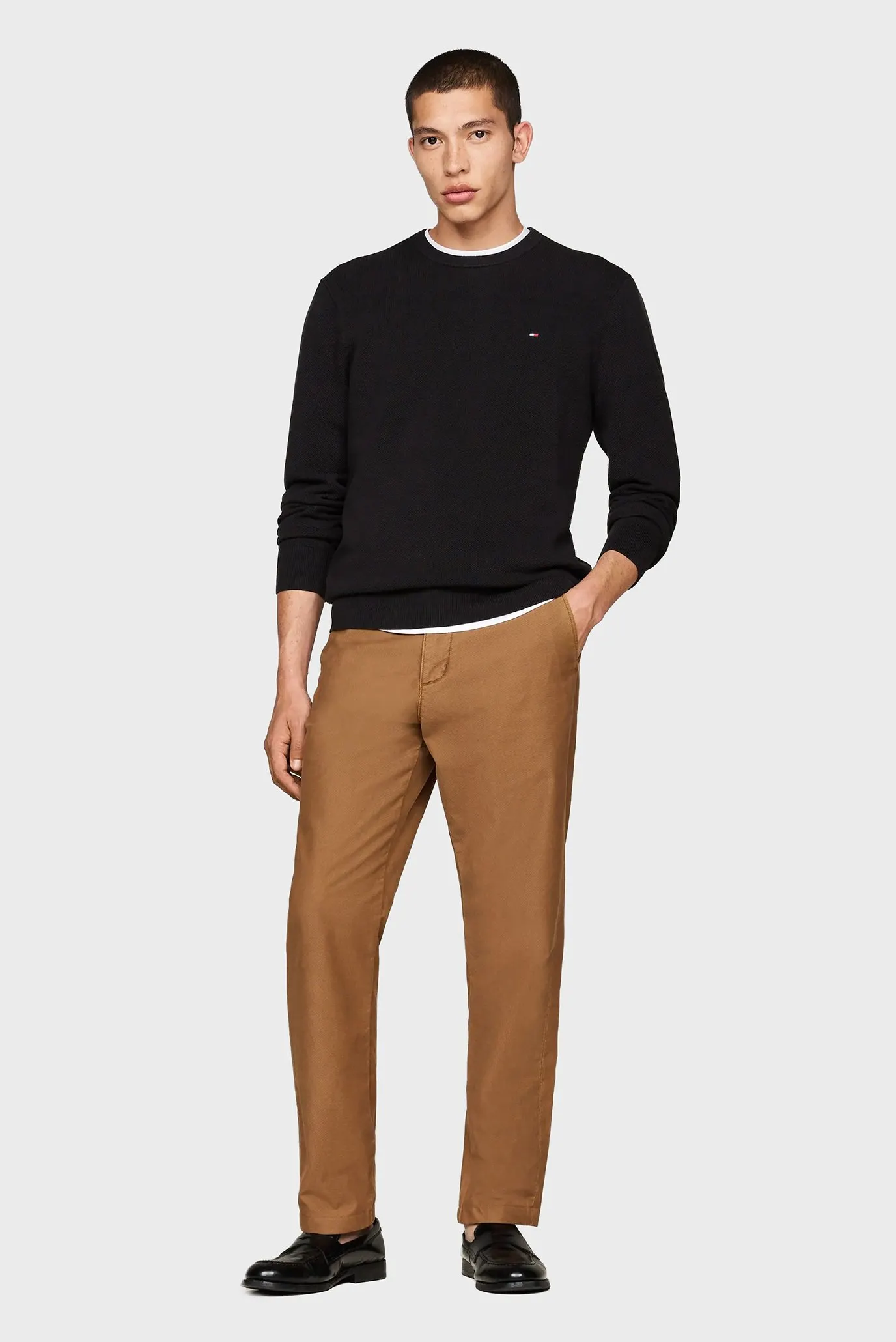 Свитер/ESSENTIAL STRUCTURE CREW NECK 2