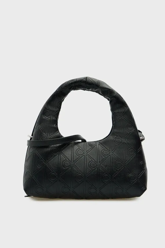 Sumka/EMBLEM AOP PUFFER BAG WITH STRAP Calvin Klein