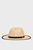 Shlyapa BEACH SUMMER STRAW FEDORA HAT