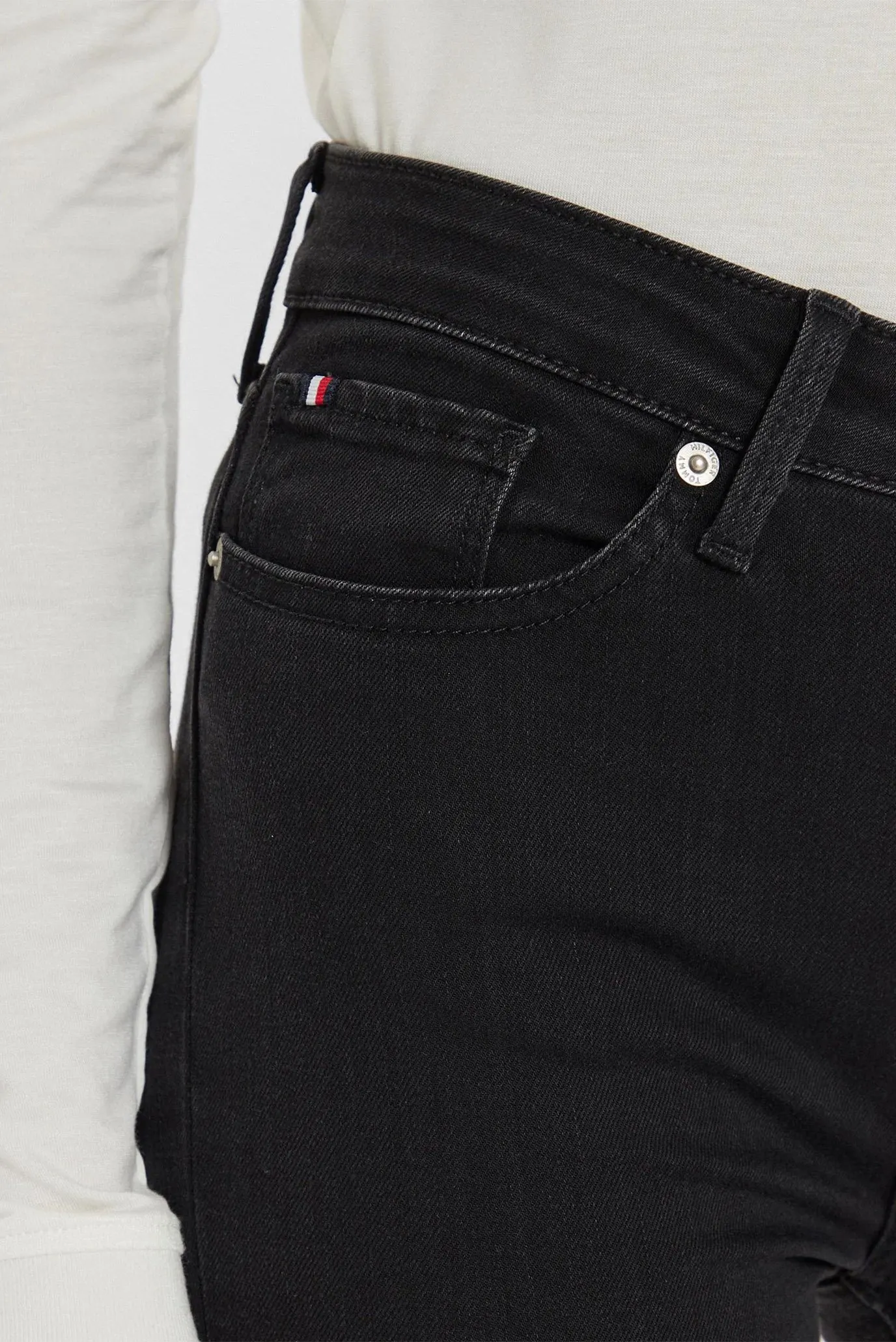 Jins shim COMO SKINNY RW THERMO BLACK 4