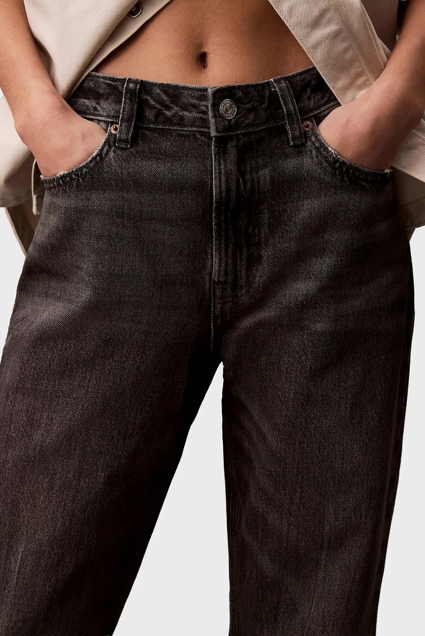 Jins shim SIGNATURE 90s STRAIGHT BLACK FOG 5