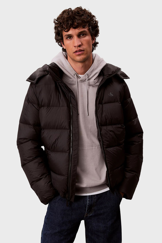 Qishki kurtka LS NYLON ZIP OFF HOOD DOWN PUFFE Calvin Klein Jeans Qishki kurtka LS NYLON ZIP OFF HOOD DOWN PUFFE Calvin Klein Jeans