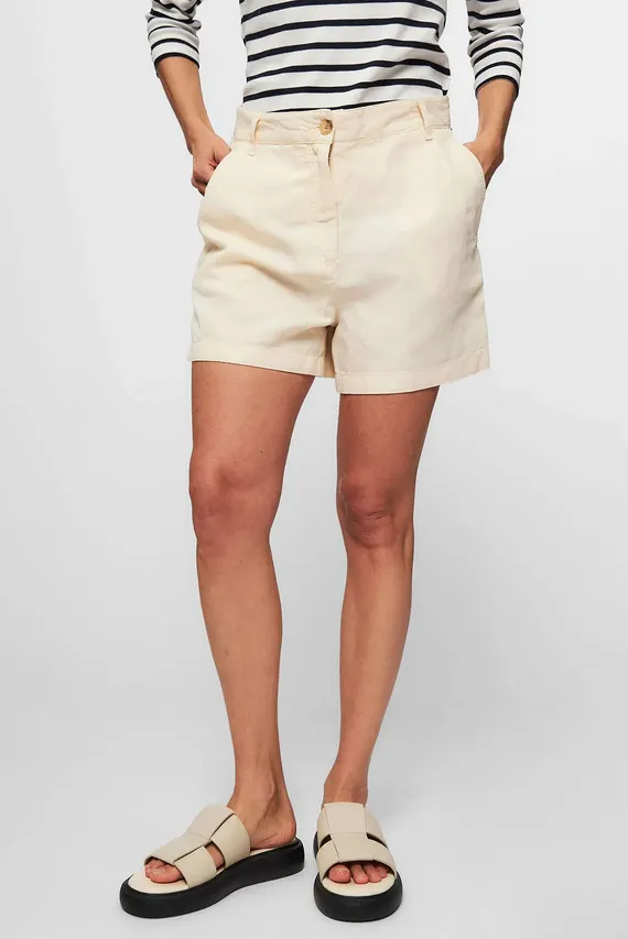 Шорты COTTON LINEN SHORT Tommy Hilfiger