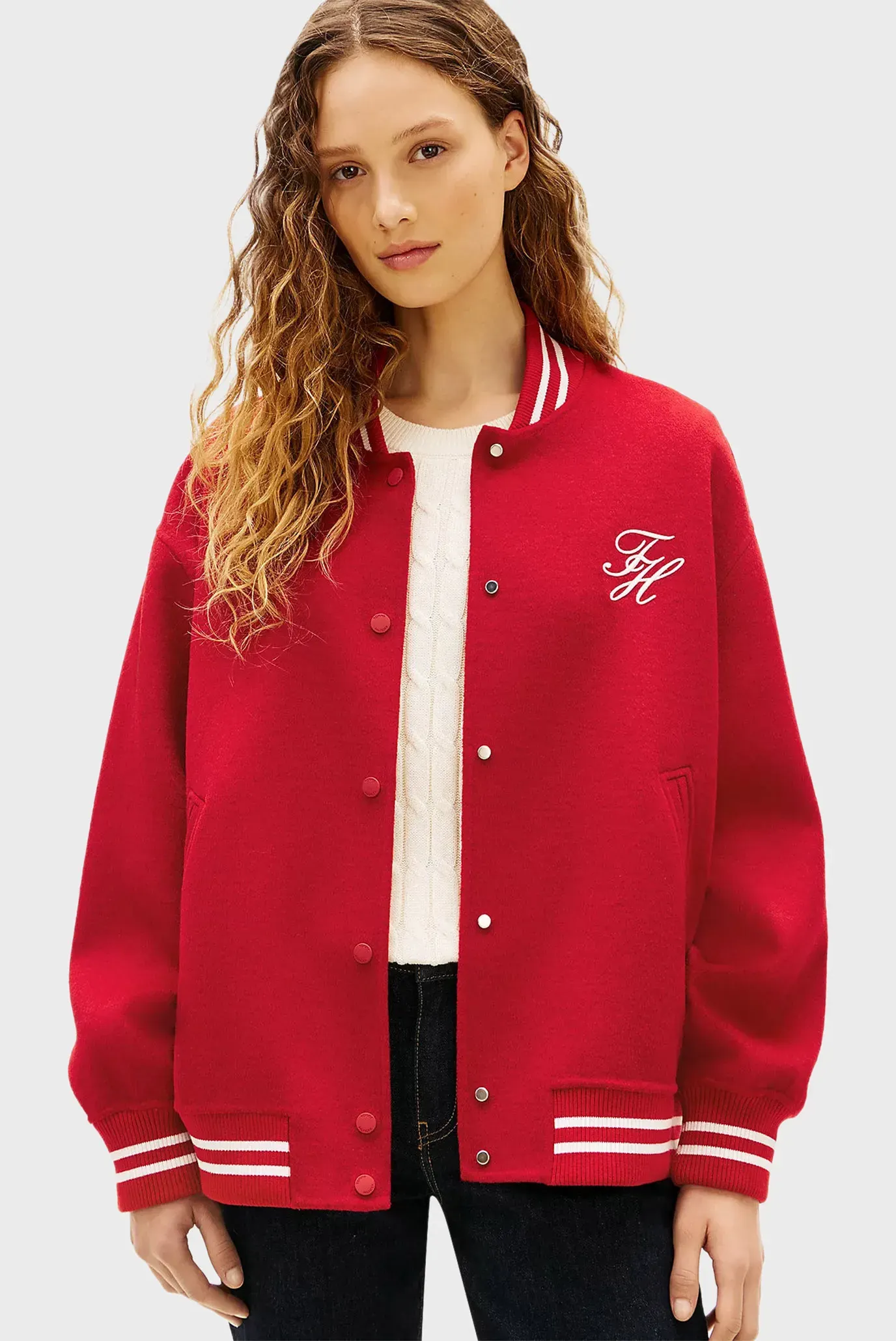 Yengil kurtka DF WOOL VARSITY BOMBER 1