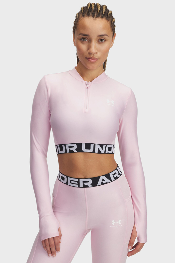 Лонгслив HeatGear Rib 1 4 Zip LS Under Armour