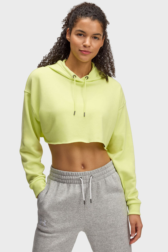 Худи UA Icon Terry Crop Hoodie Under Armour Худи UA Icon Terry Crop Hoodie Under Armour