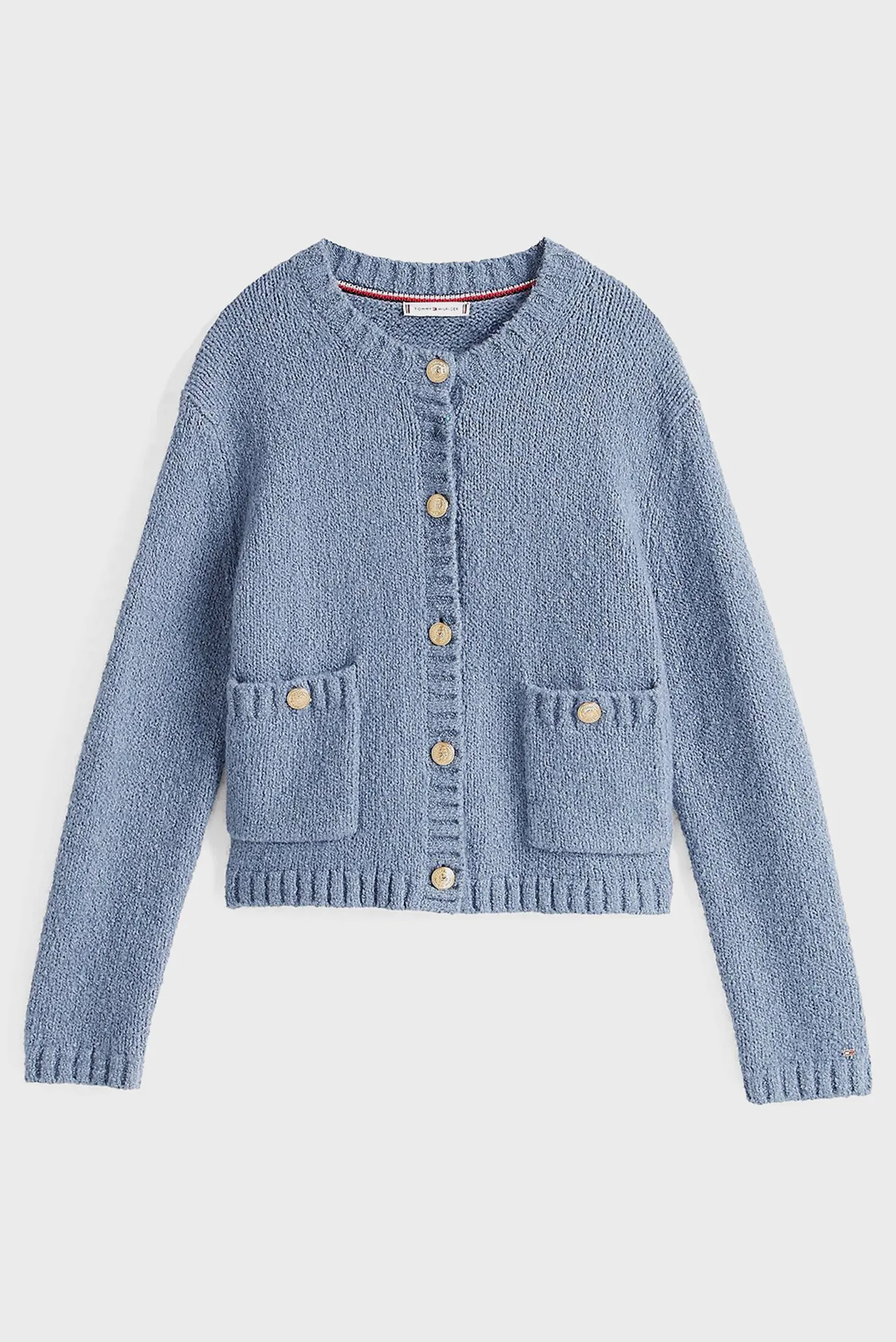 KardiganTEXTURED GOLD BUTTON LADY JACKET 5