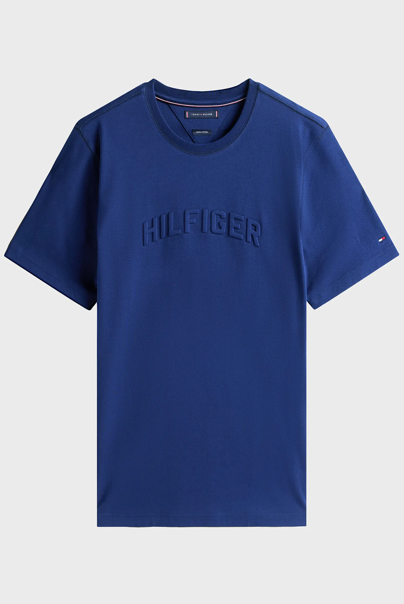 Futbolka/HILFIGER ARCH EMBOSSED TEE 4
