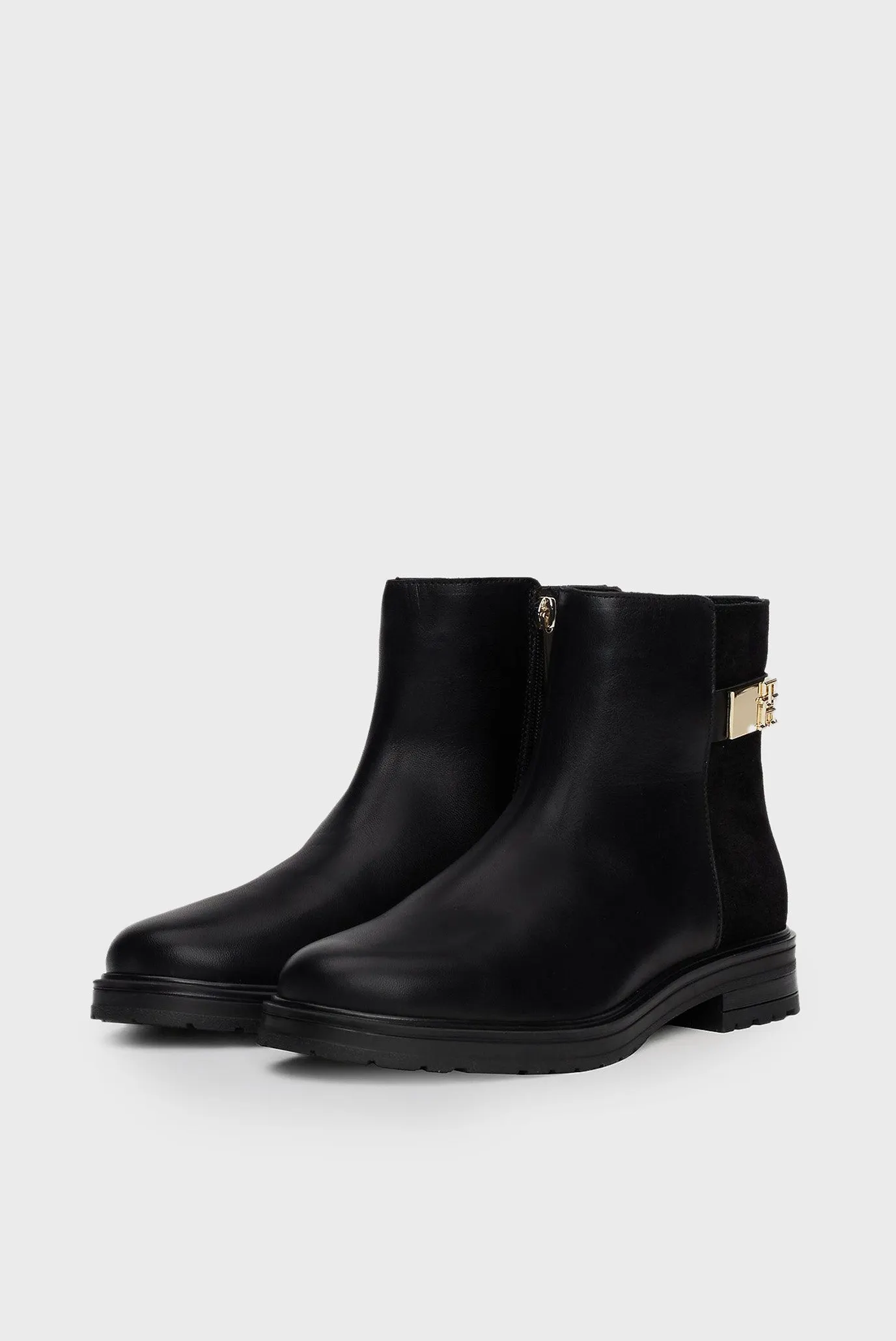 Ботинки TH LOGO LEATHER MIX CHELSEA 6