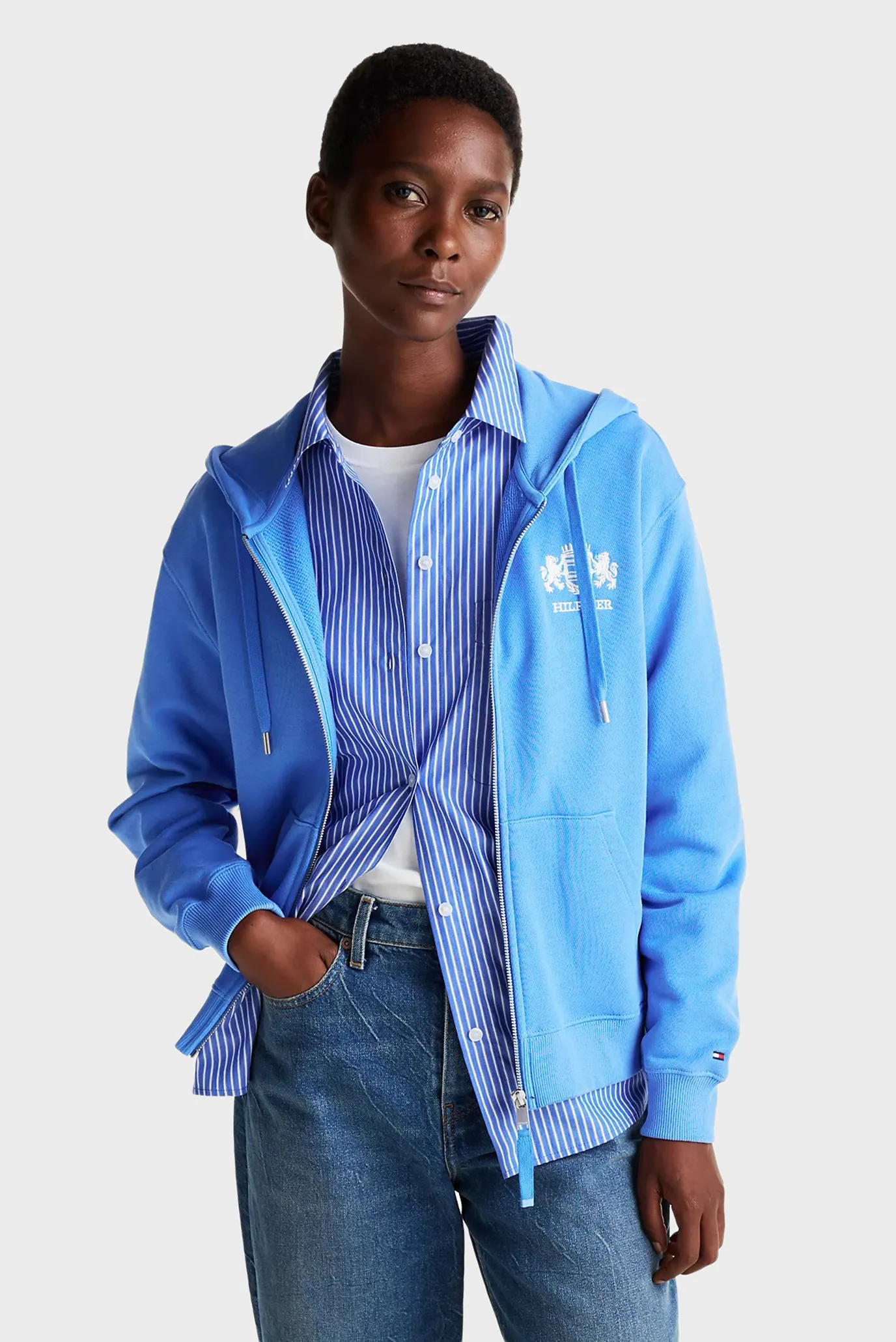 Reglan REG VARSITY ZIP HOODIE 1