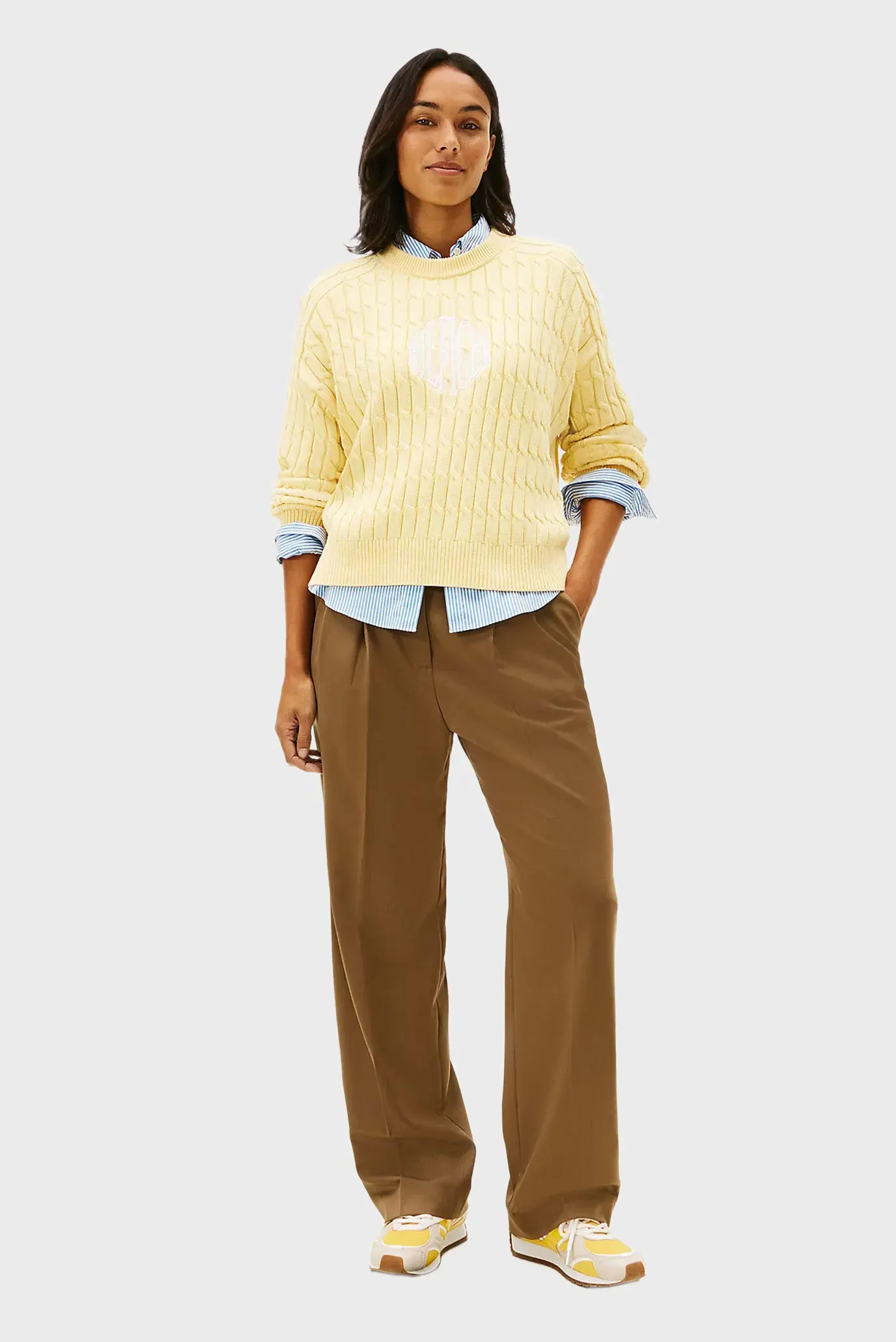 Свитер TEXTURED GRAPHIC C-NK LS SWT 2