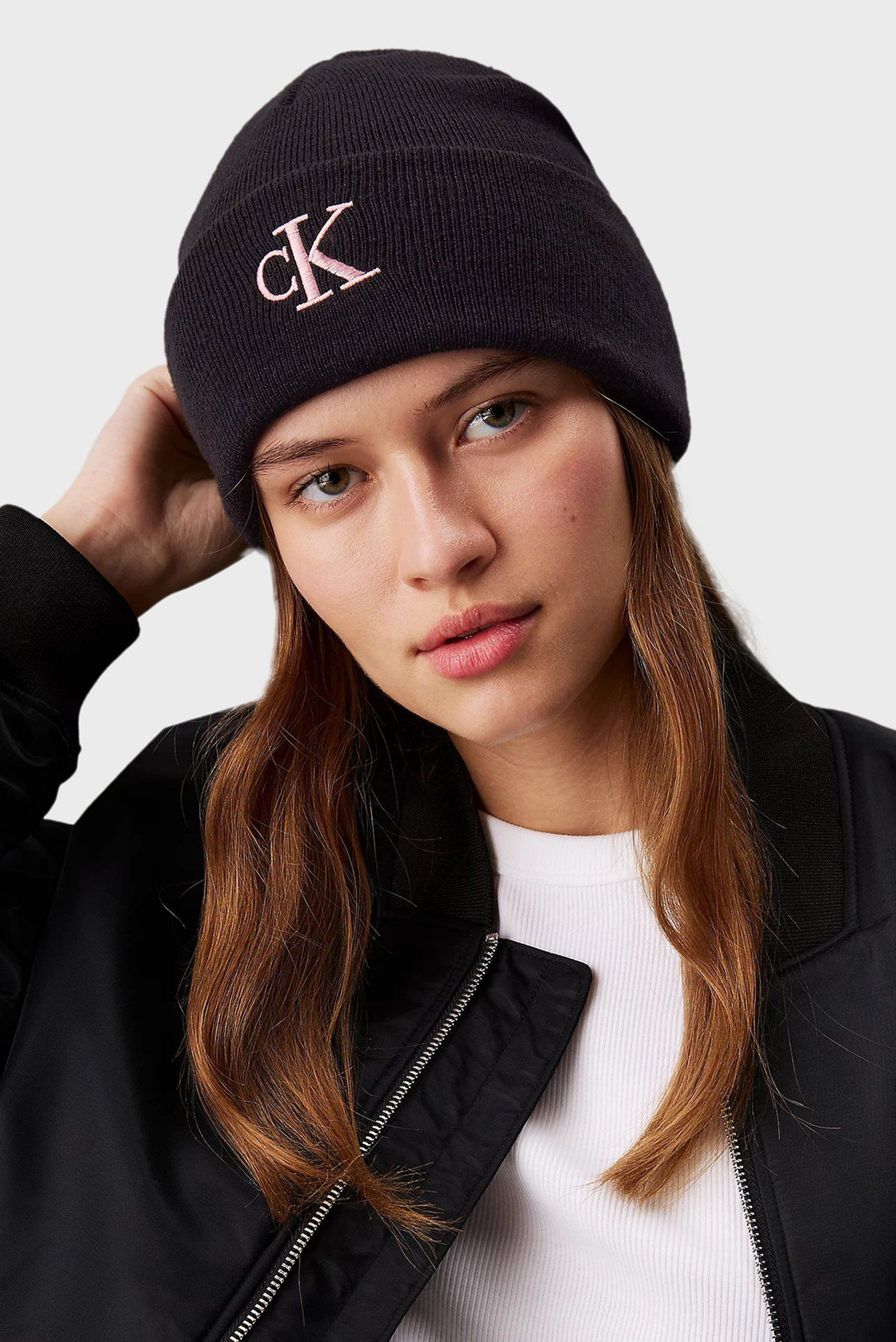 Шапка MONOGRAM EMBRO BEANIECalvin Klein Jeans Шапка MONOGRAM EMBRO BEANIE 2