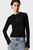 Лонгслив WOVEN LABEL RIB LS TOP