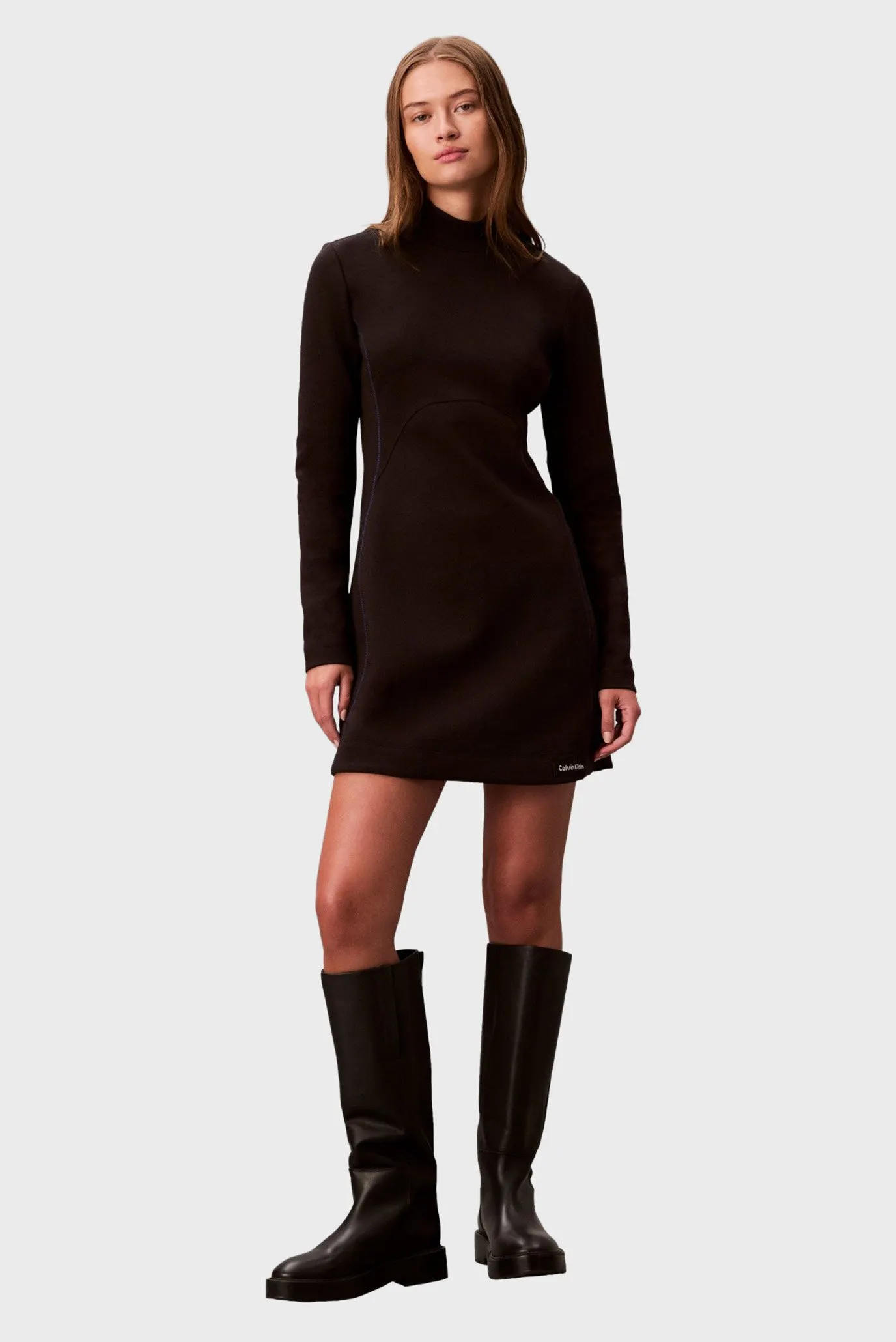 Платье LS SCUBA FIT AND FLARE DRESS 5