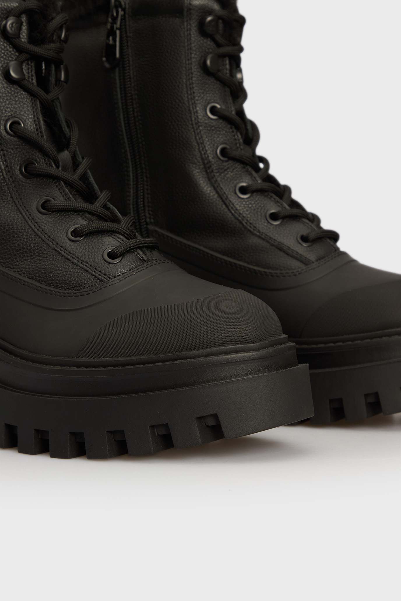 Ботинки FLATFORM LACE UP BOOT PADDEDCalvin Klein Jeans Ботинки FLATFORM LACE UP BOOT PADDED 2